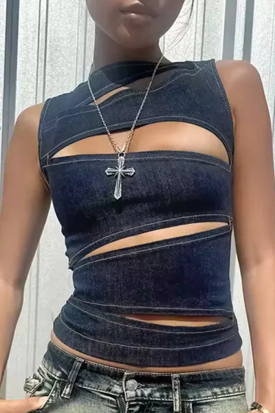 Daredevil Denim Top