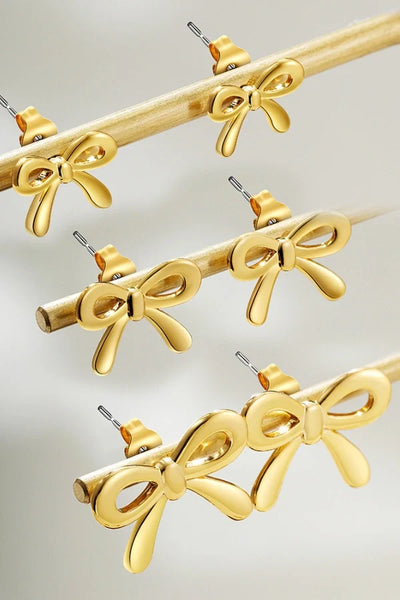 Monique Bow Earrings