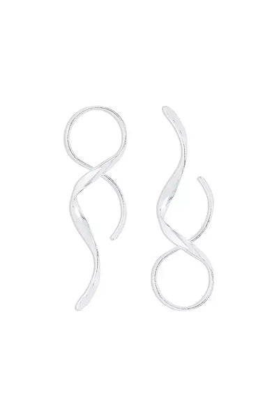 Crissia Swirl Spiral Earrings