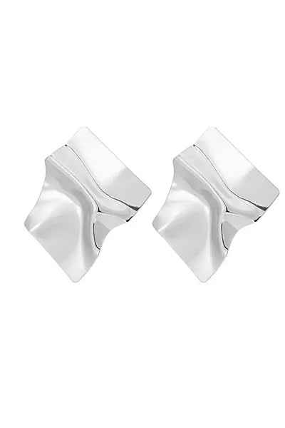 Max Crinkled Statement Earrings